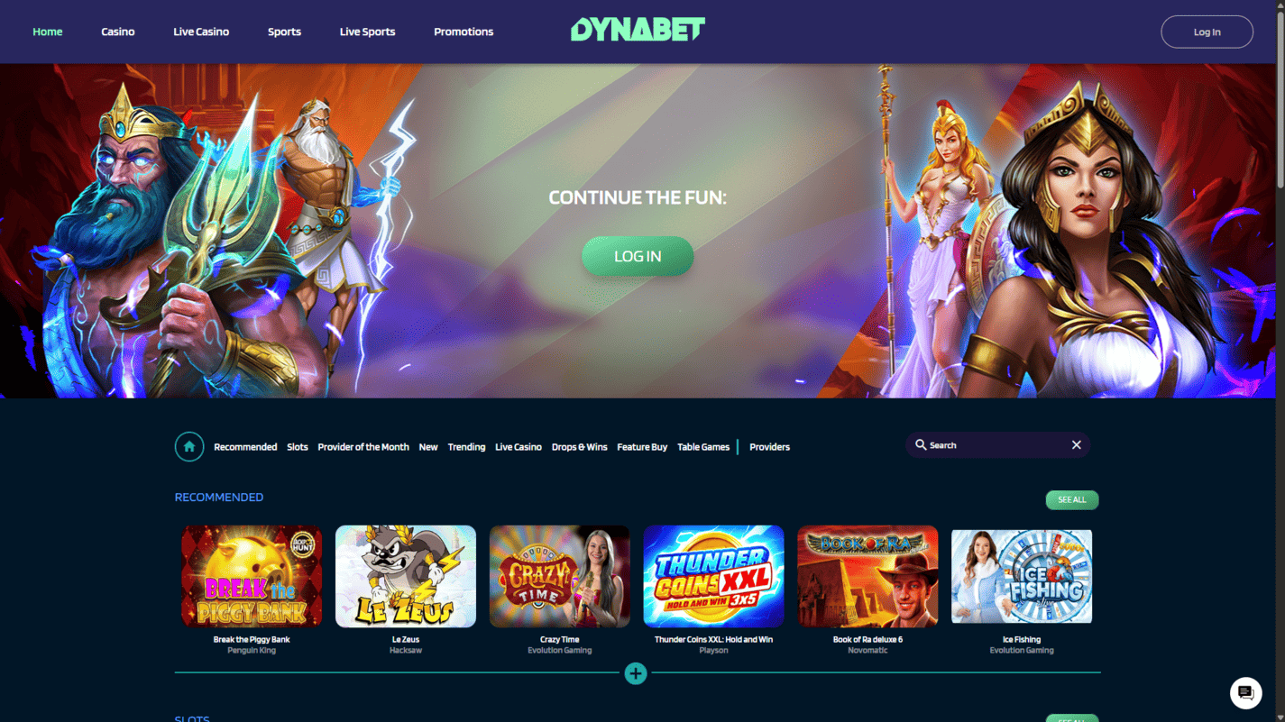 dynabet casino